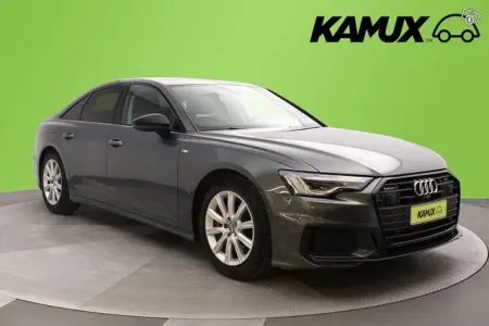 Audi A6 Sedan Business Sport 55 TFSI e quattro S-line / Adapt. vakkari / Vetokoukku / Ambient / / /